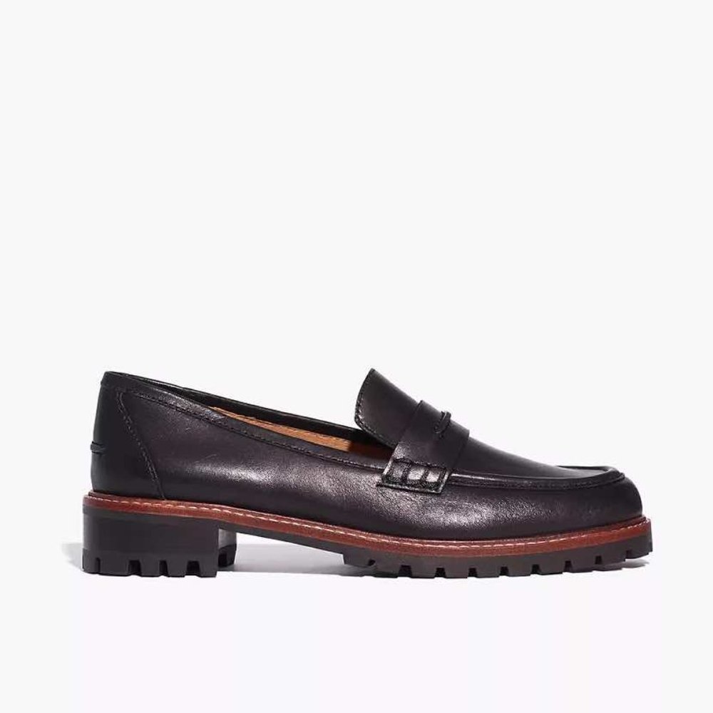 Classic Black Loafers for Women
